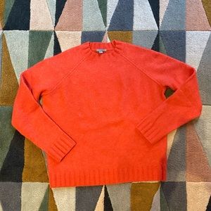 COS orange sweater, size M
